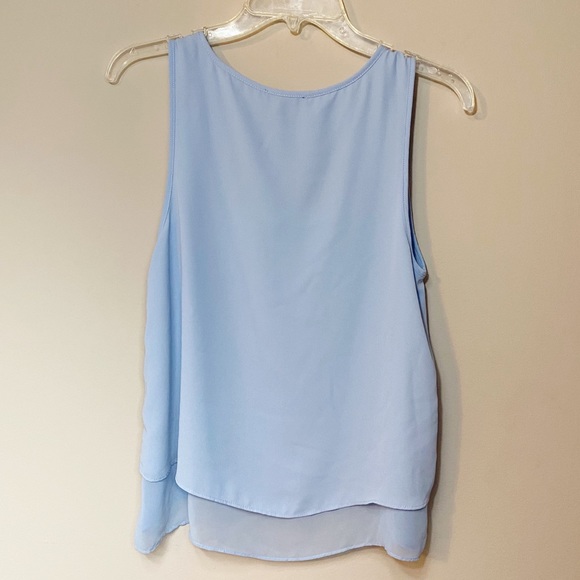 Forever 21 flowy light blue tank - Picture 3 of 3